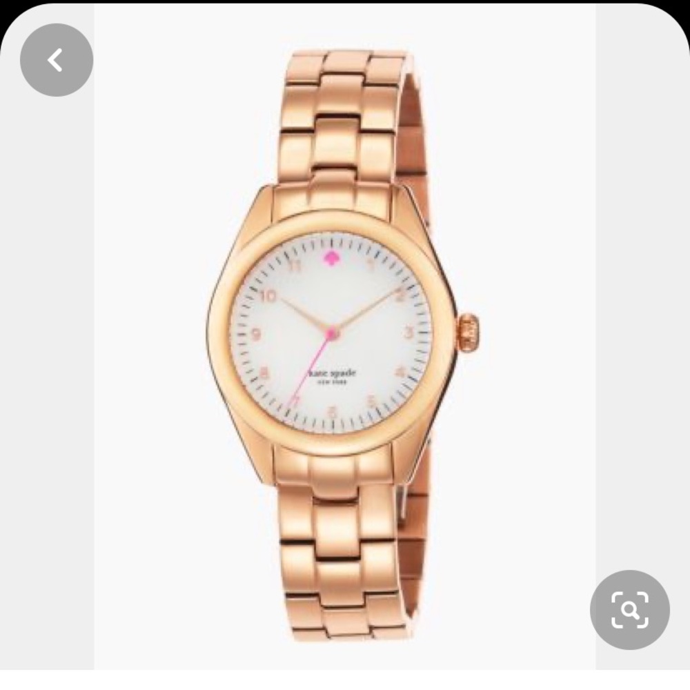 Kate Spade rose gold watch